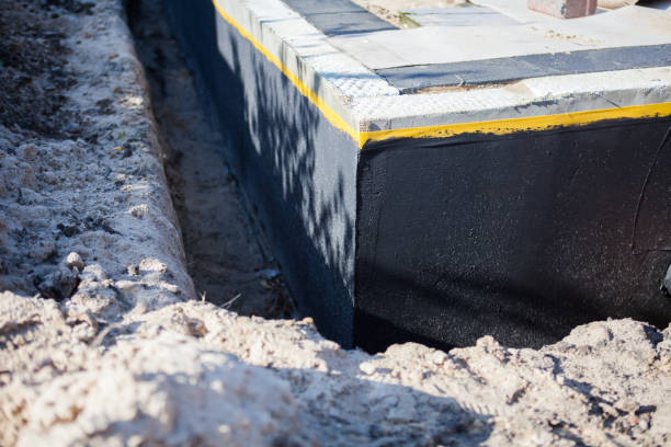 Professional Crawl Space Encapsulation technician working in Oxford, KS